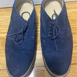 Blue mens dress shoes size 10